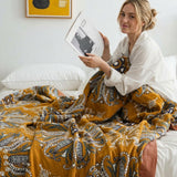 Boho Bloom Reversible Soft Quilt