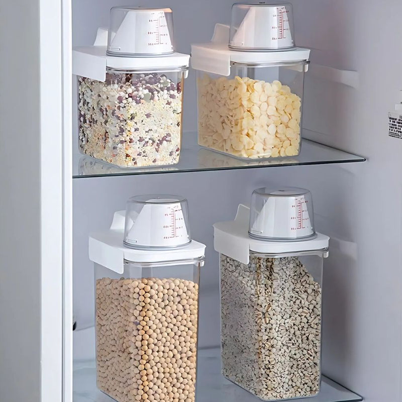 Clear Cereal and Grain Organiser