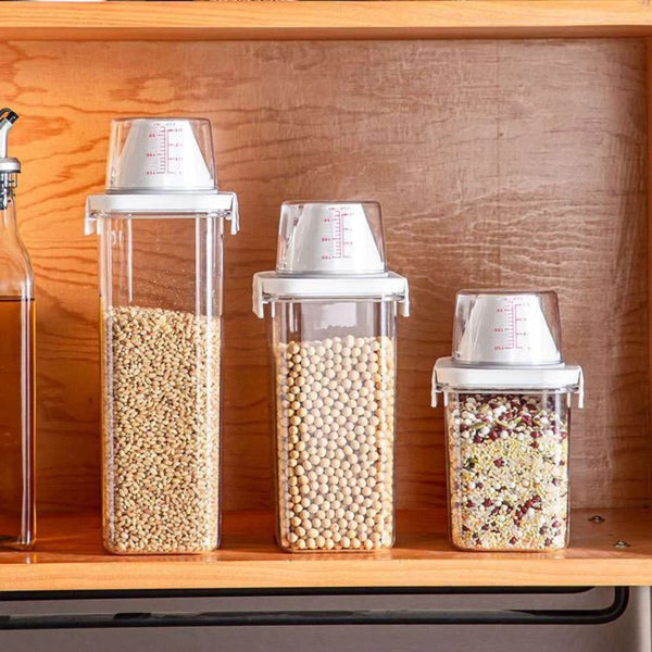 Clear Cereal and Grain Organiser