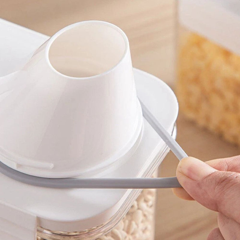 Clear Cereal and Grain Organiser