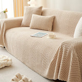Chenille Plush Couch Cover