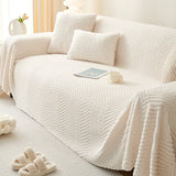 Chenille Plush Couch Cover