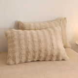 Rabbit Faux Fur Pillow Cover