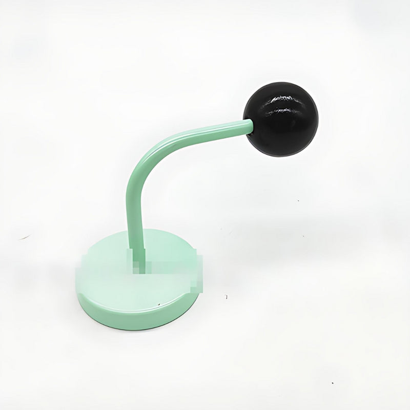Colourful Magnetic Wooden Ball Hooks Home Storage
