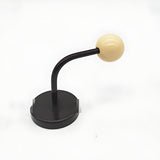 Colourful Magnetic Wooden Ball Hooks Home Storage