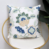 Denza Farmhouse Floral Tufted Cushion Cover