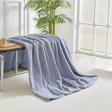 Elegant Leaf Sherpa Blanket