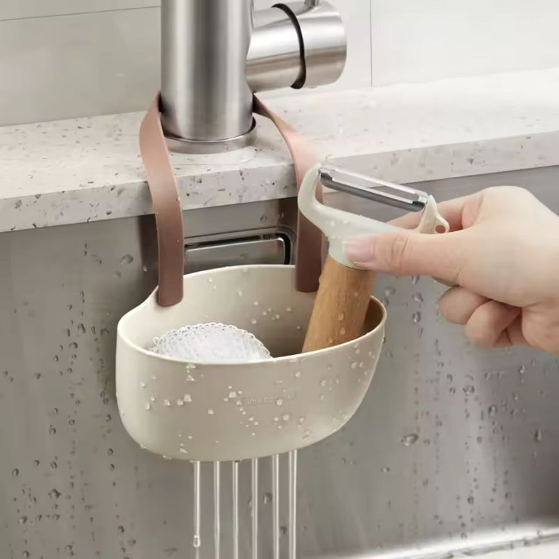 Hanging Silicone Dish Drainer Organiser