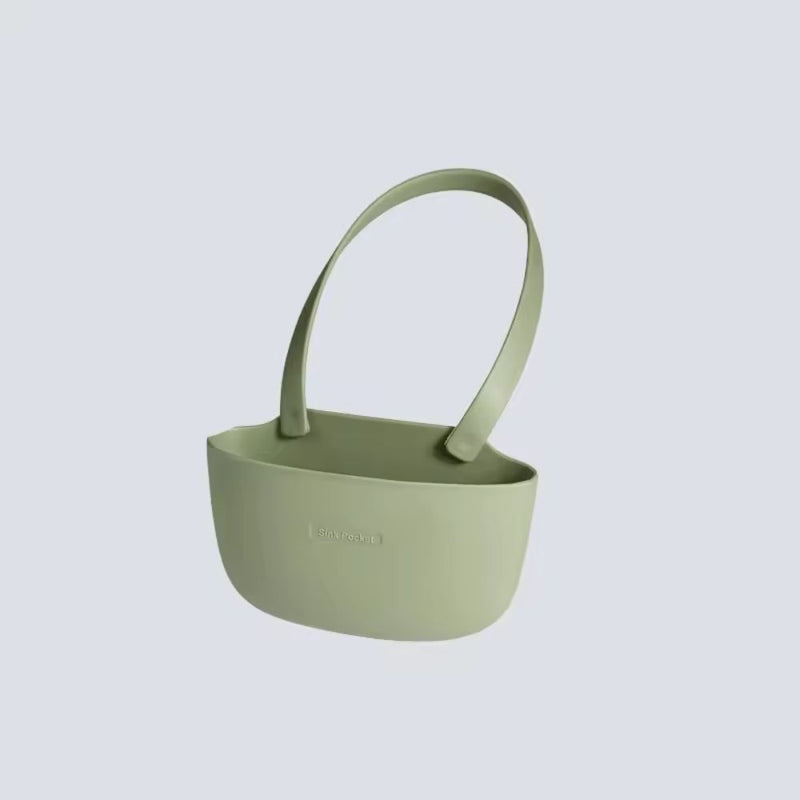 Hanging Silicone Dish Drainer Organiser