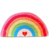 Rainbow Glow Half-Moon Bath Mat
