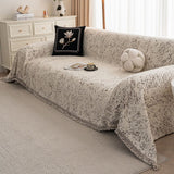Speckled Pattern Chenille Couch Cover