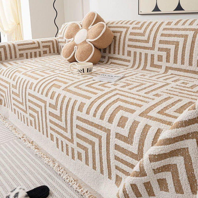 Mazeline Chenille Sofa Cover