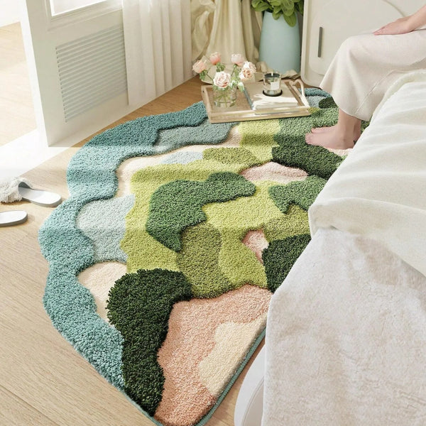 Nature Moss Floor Bath Mat