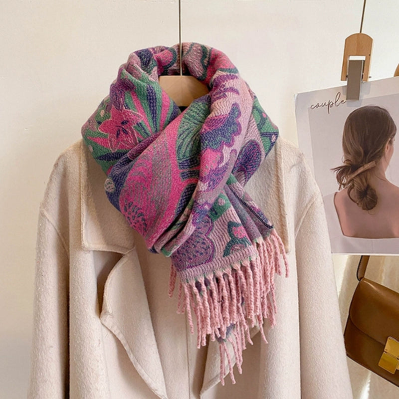 Luxury Ethnic Pattern Shawl Scarf