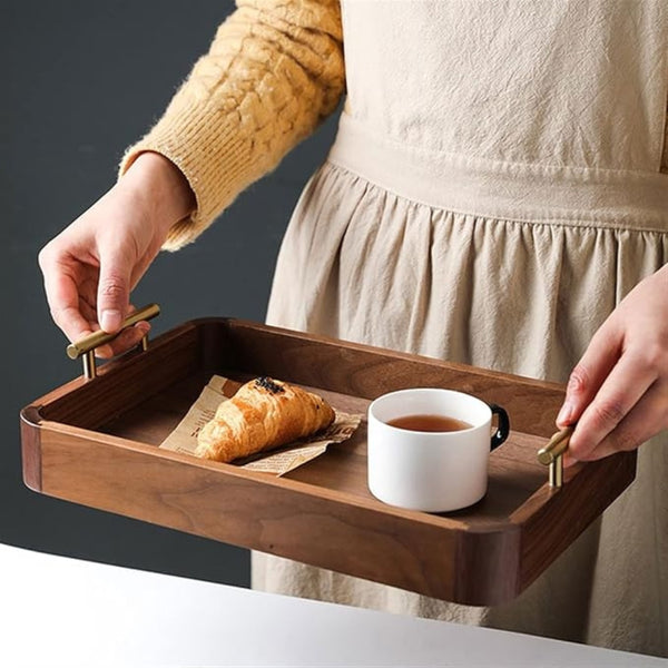 Regal Walnut Serving Tray