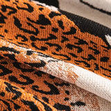 Savara Leopard Sofa Throw Blanket