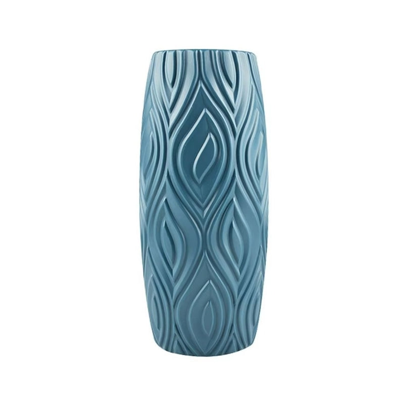 Sculpted Textured Leaf Vase