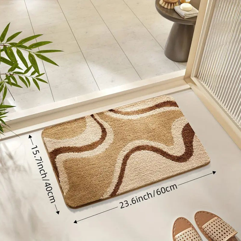 Soft Water Ripple Bath Mat