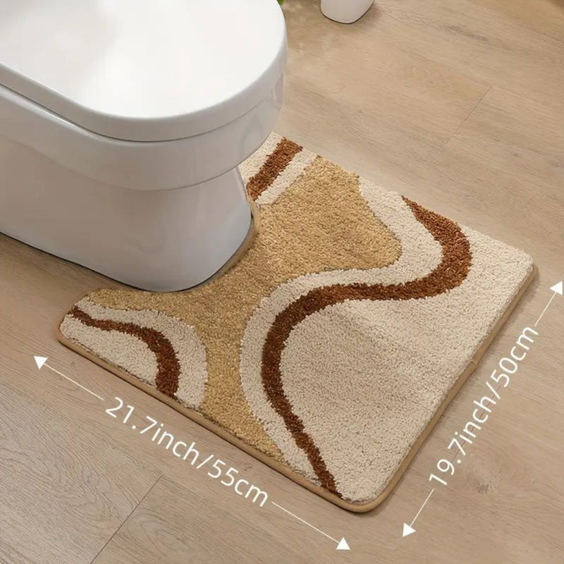 Soft Water Ripple Bath Mat