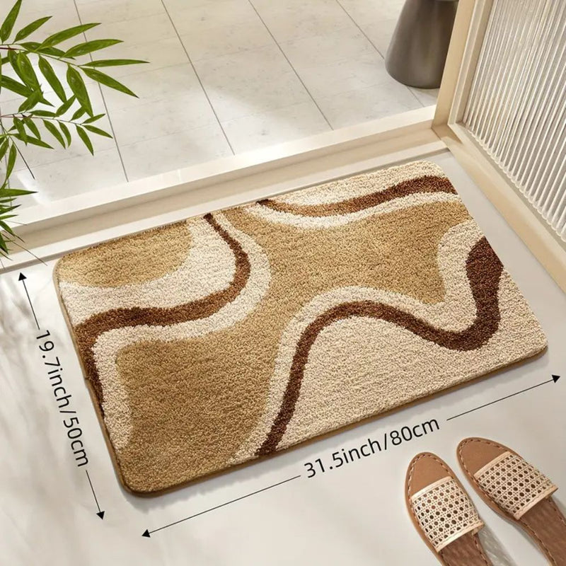 Soft Water Ripple Bath Mat