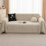 Speckled Pattern Chenille Couch Cover