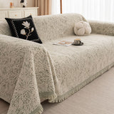 Speckled Pattern Chenille Couch Cover