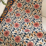 Tavira Floral Leaf Cotton Bath Towel