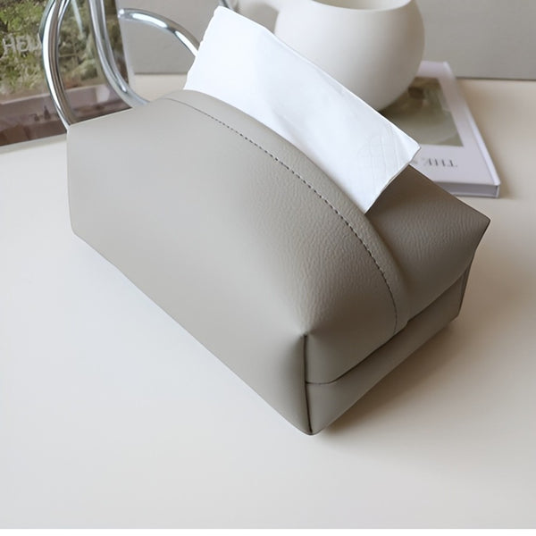 Tisovo Stylish Leather Tissue Case