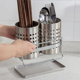 Trivent Stainless Kitchen Cutlery Organiser