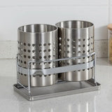 Trivent Stainless Kitchen Cutlery Organiser