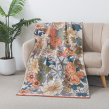 Tropical Floral Soft Bath Towel