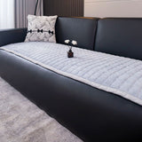 Minimalist Plush Quilted Couch Cover