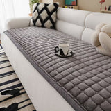 Minimalist Plush Quilted Couch Cover