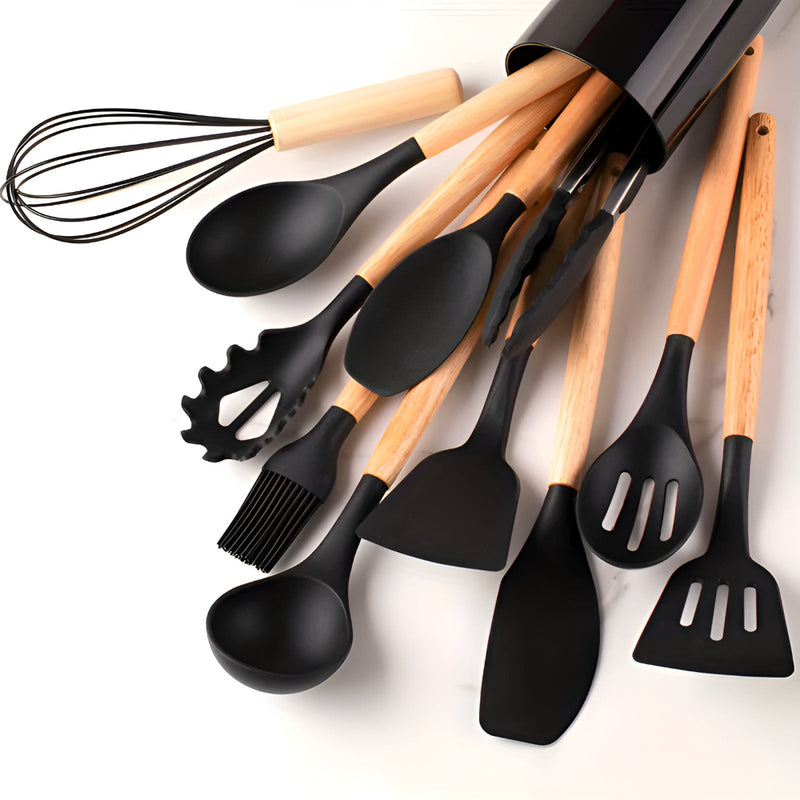 Silicone Cooking Utensils Set