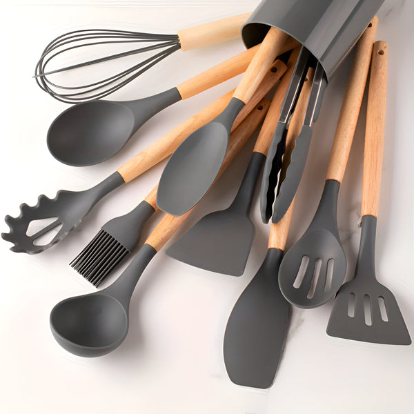 Silicone Cooking Utensils Set