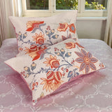 Rustic Floral Boho Pillowcases | 2pcs Set