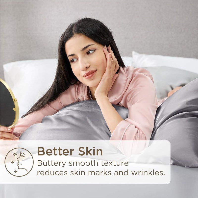 Skin Recovering Silk Pillowcase - Twin Pack