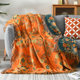 Marigold Reversible Throw Blanket