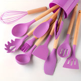 Silicone Cooking Utensils Set