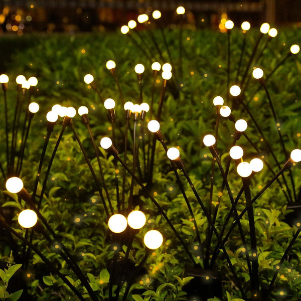 Solar Powered Firefly Garden Lights